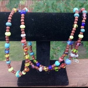 5/$25   Handmade colorful necklace